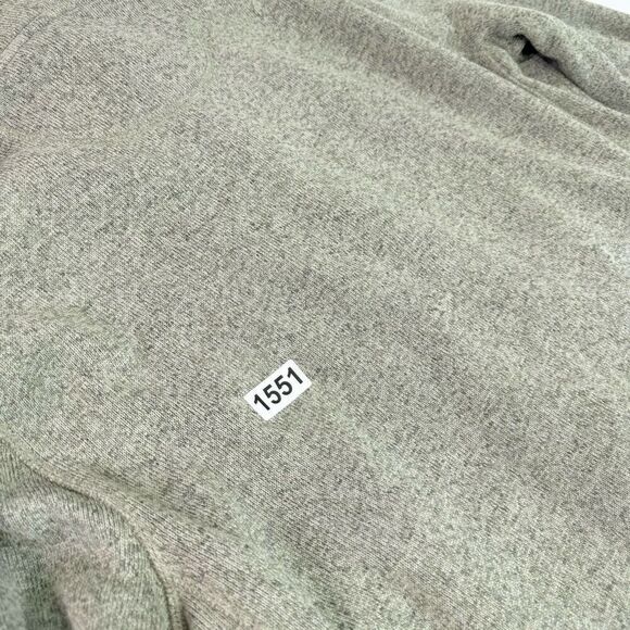 L.L. Bean Jacket men’s  XL Green Long-Sleeve Full-Zip Fleece High Neck Gorp Core - Picture 8 of 10